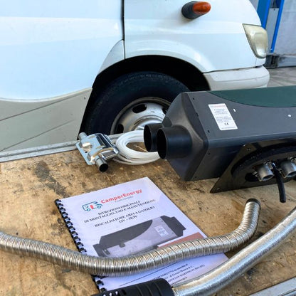 Riscaldatore Diesel 5kW 12V CamperEnergy – Con Accessori di Installazione per Camper e Van