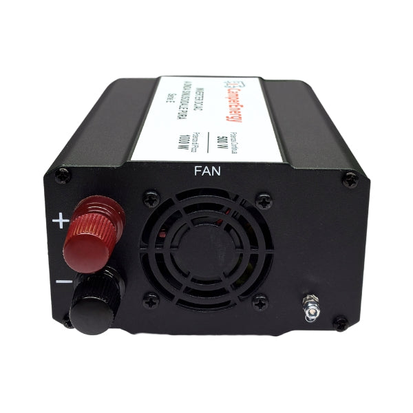 Inverter Onda Pura 500W 12/24V CamperEnergy – Serie E Compatto con USB-C PD e USB-A QC