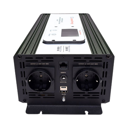 Inverter Onda Pura CamperEnergy Serie P 12/24V – 1000W, 1500W, 2000W e 3000W con Display LCD Removibile