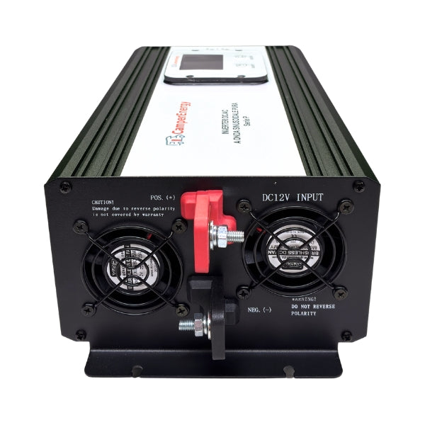 Inverter Onda Pura CamperEnergy Serie P 12/24V – 1000W, 1500W, 2000W e 3000W con Display LCD Removibile